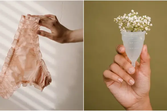 Kubeczek, majtki menstruacyjne, biodegradowalne podpaski – co wybrać podczas okresu, gdy chcesz być eko?