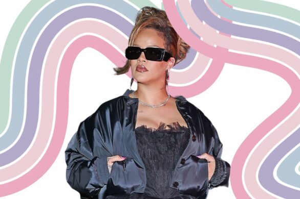 Rihanna w pantaboots i teksturowanej stylizacji