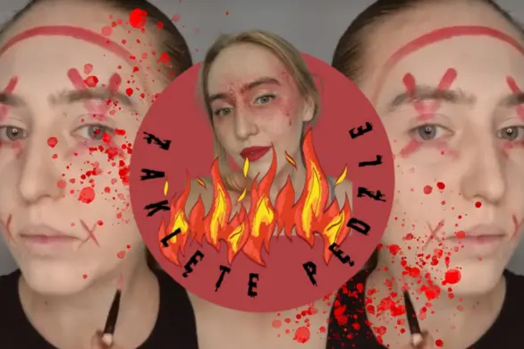 ZAKLĘTE PĘDZLE: Halloweenowy makijaż na ostatnią chwilę