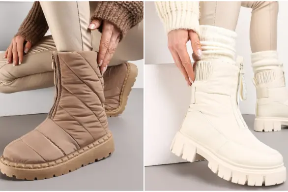Ciepłe buty na zimę: śniegowce, kozaki, botki