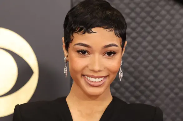 Coi Leray bez spodni na czerwonym dywanie Grammy