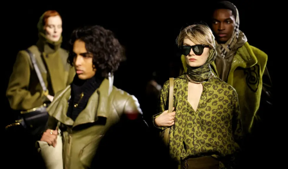 Pokaz Burberry na London Fashion Week
