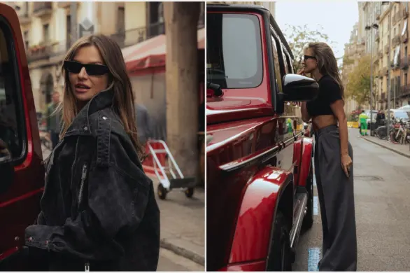 Anna Lewandowska w najładniejszych spodniach sezonu. Gdzie je kupić?