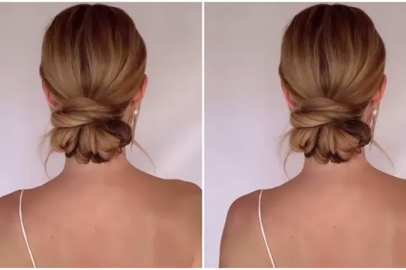 Flowery bun: urocze upięcie na wesele lub randkę