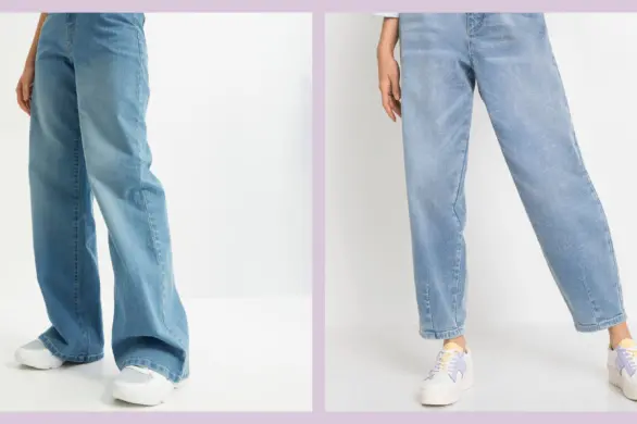 Dżinsy wide leg, z których stworzysz genialne codzienne stylizacje