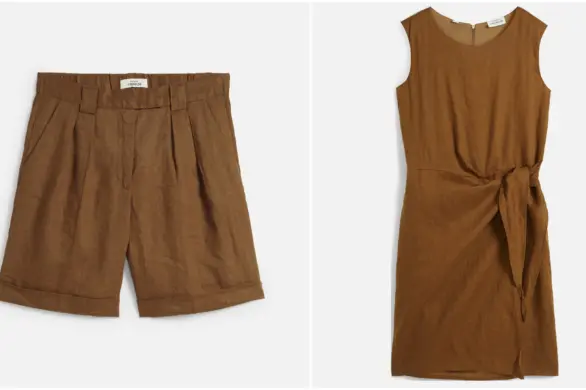 Lniane ubrania bonprix: luźne spodnie, koszule oversize, minimalistyczne sukienki