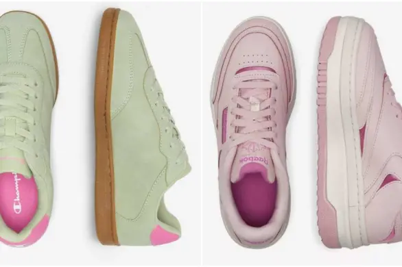 Pastelowe sneakersy na wiosnę: adidas, Champion, KAPPA, Reebok
