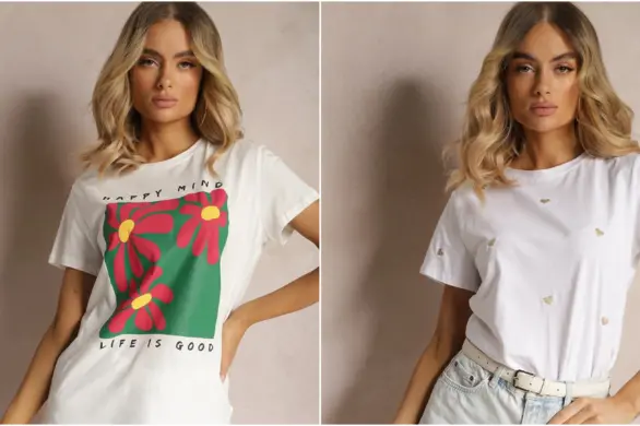 Bawełniane T-shirty na wakacje. Must have w kapsułowej garderobie