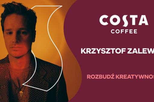 Costa Coffee i Krzysztof Zalewski rozbudzają kreatywność we wspólnym projekcie