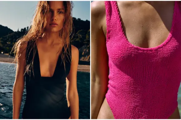 Jednoczęściowe kostiumy kąpielowe z Zary. Pięknie modelują ciało