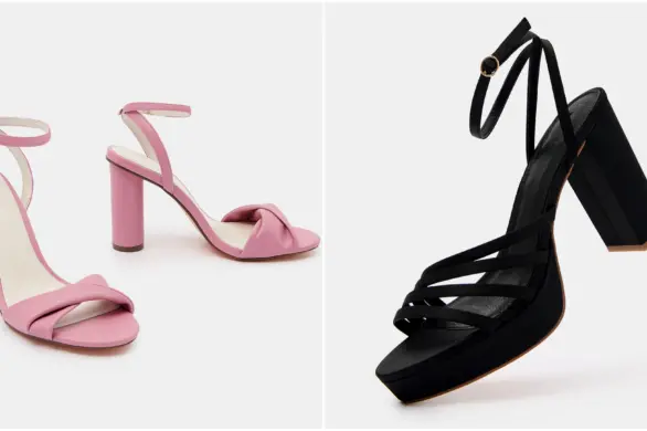 Letnia wyprzedaż w MOHITO: Sandałki na grubym słupku