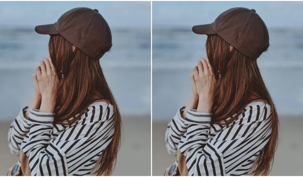 Wakacyjne upięcie włosów do czapki z daszkiem