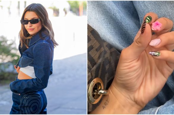 Julia Wieniawa postawiła na wakacyjny manicure z ozdobami 3D