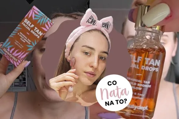 Testuję krople samoopalające z Action za 10 zł