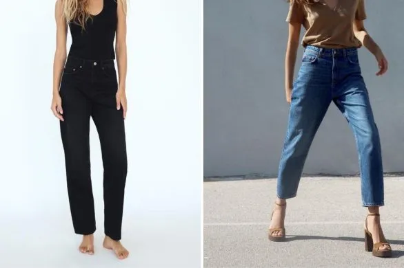 Najładniejsze modele mom jeans z Zary