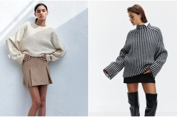 Najpiękniejsze swetry jesienne z H&M