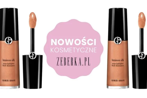 Nowość od Armani beauty: płynny rozświetlacz z efektem perłowego blasku