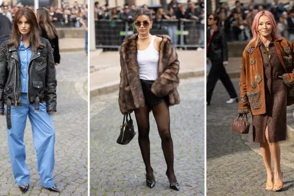 Stylizacje gości paryskiego pokazu Miu Miu to zupełnie odrębny pokaz obowiązujących trendów
