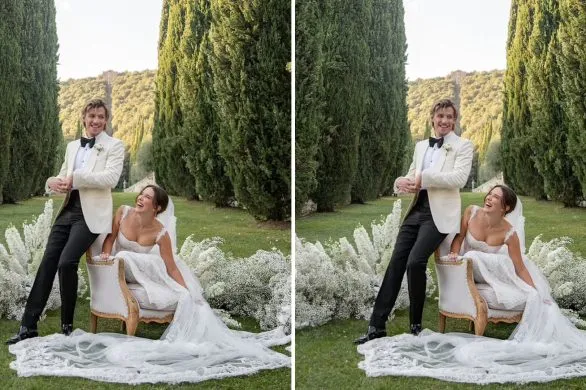 Tak wyglądały suknie ślubne Millie Bobby Brown