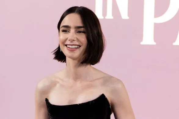 Lily Collins nosi mokasyny w stylu francuskich it-girls. Pokochała paryski szyk?