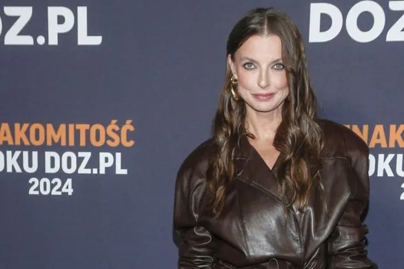 Katarzyna Sokołowska w dzianinowym komplecie. Ideał na jesień?