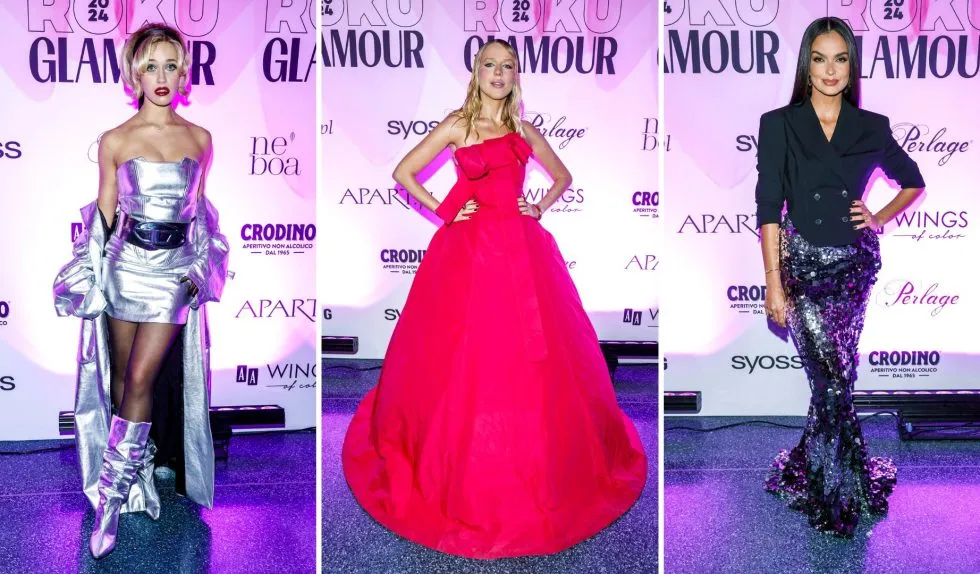 Gwiazdy na czerwonym dywanie gali Glamour: Wersow, Klaudia El Dursi, Helena Englert