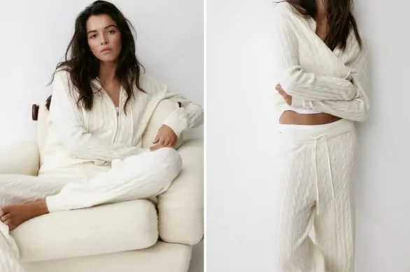 Dres schowaj na dno szafy. Ten sweterkowy komplet z H&M jest sto razy lepszy