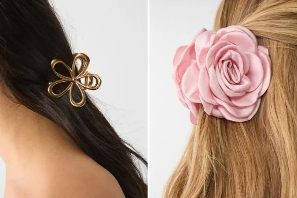Najpiękniejsze ozdoby do włosów na wiosnę: spinki kwiaty, kolorowe scrunchie, klamry kokardy