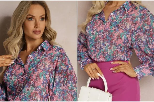 Hit wiosny 2025: koszula w kwiaty. Podpowiadamy, jak ją nosić, by wyglądać stylowo