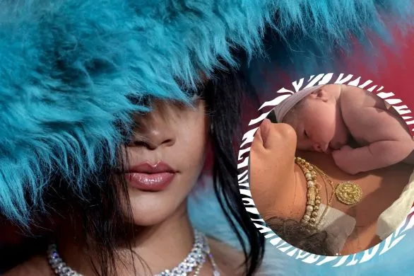 ,,Tak rodziłam w perłach”: Rihanna pokazała niepublikowane zdjęcia z porodówki