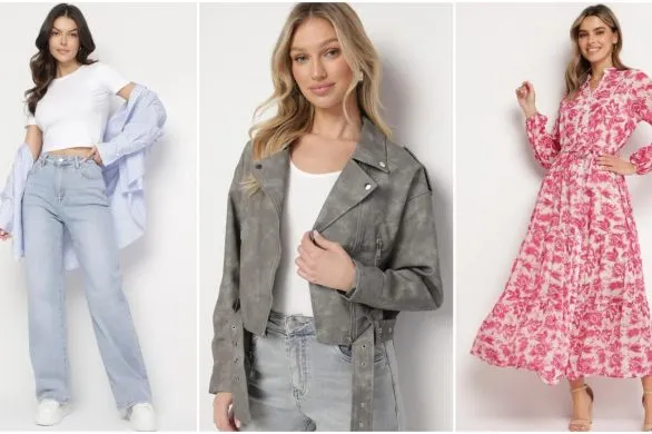 Wiosenny niezbędnik 2025: romantyczne sukienki, lekkie kurtki, wygodne dżinsy