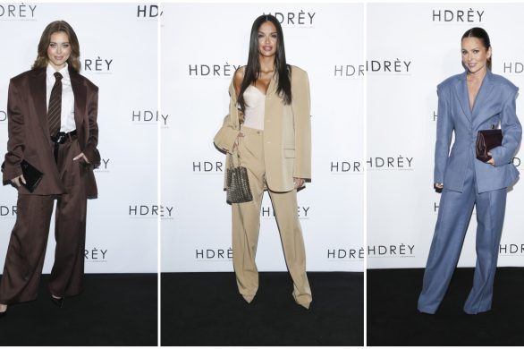 Gwiazdy w garniturach oversize na premierze marki kosmetycznej. Kto nosi ten trend najlepiej?