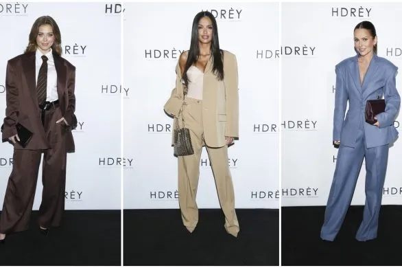 Gwiazdy w garniturach oversize na premierze marki kosmetycznej. Kto nosi ten trend najlepiej?