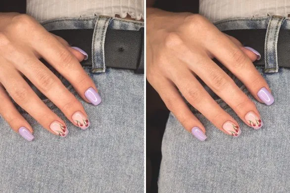 Cherry nails to uroczy trend w manicure na wiosnę i lato 2025. TOP 10 pomysłów na paznokcie w wisienki