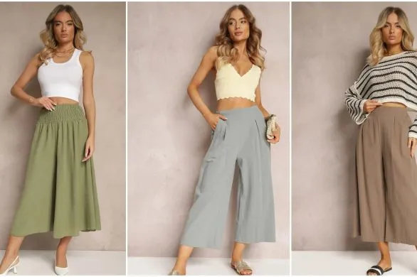 Spodnie typu culotte na wiosnę. 5 genialnych modeli poniżej 100 zł