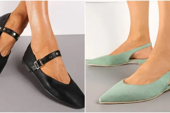 Stylowe baleriny na wiosnę. Modele Mary Jane & z odkrytą piętą