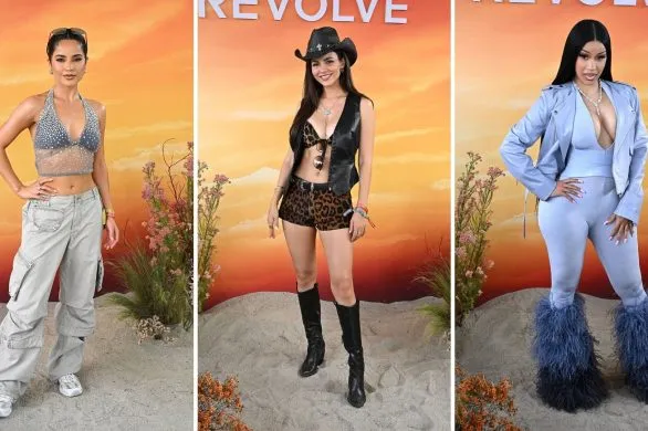 Coachella 2025 najciekawsze stylizacje: kowbojki, piratki, Y3K, boho i balowe suknie