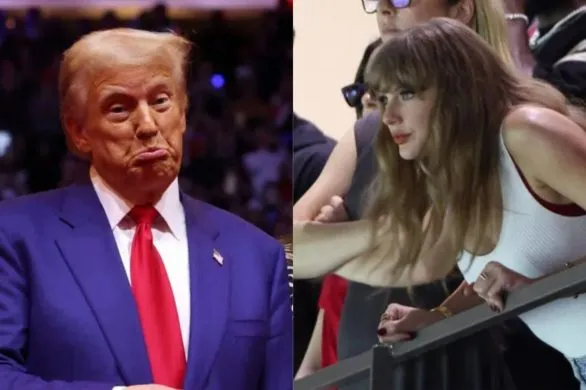 Trump drwi z Taylor Swift. Odniósł się do wybuczenia jej na stadionie