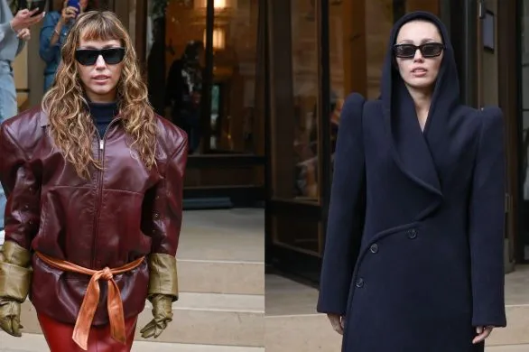 Miley Cyrus w rewelacyjnych stylówkach w Paryżu