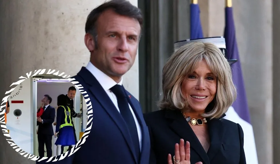 Prezydent Francji Macron uderzony przez żonę w twarz na oczach kamer. Eksperci od mowy ciała komentują