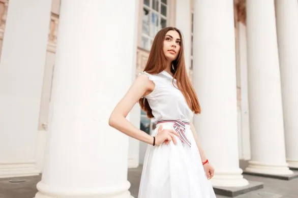 Nie lubisz szortów? Ta spódnica w stylu retro chic to dla nich najlepsza alternatywa