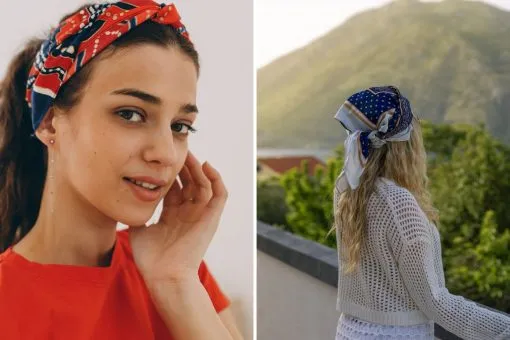 Bandana hairstyles to najgorętszy trend w stylizacji włosów na lato 2026. Najlepsze pomysły na fryzury z apaszką