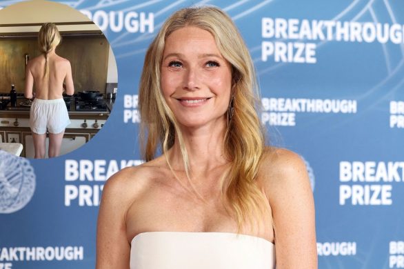 Gwyneth Paltrow przyrządza śniadanie topless. Nagranie rozgrzewa internet