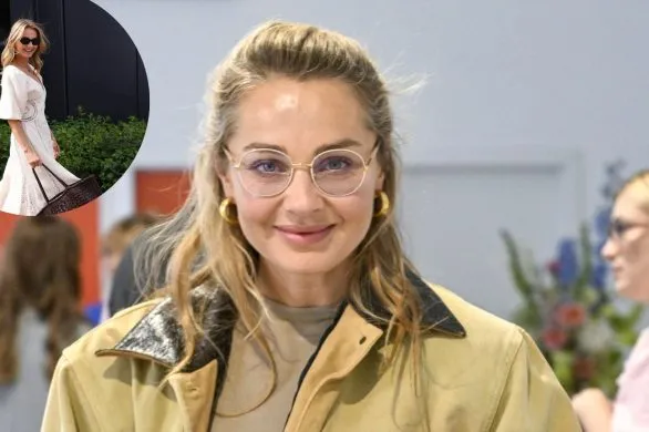 Nie tylko koszyki. Latem 2025 stawiamy na skórzane plecione torebki w stylu Małgorzaty Sochy
