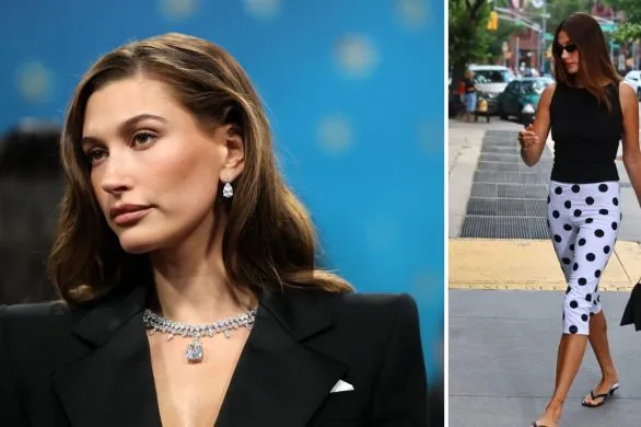 Hailey Bieber wyniosła ten trend na wyższy poziom. Pokazała, jak nosić spodnie capri latem 2025
