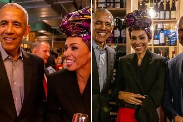 Omenaa Mensah spotkała się z Barackiem Obamą!