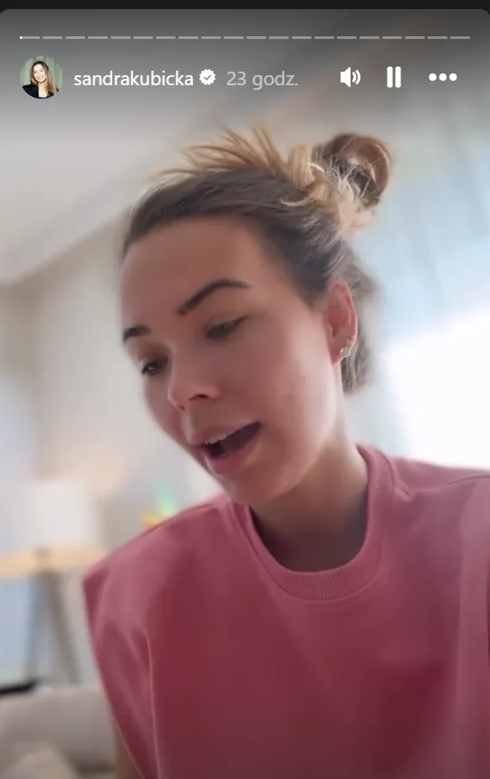 Sandra Kubicka przeżyła w nocy koszmar Sandra Kubicka przeżyła w nocy koszmar
