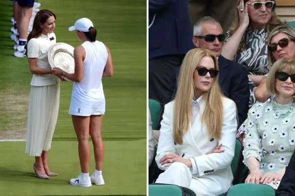 Iga Świątek triumfuje w Wimbledonie 2025. Stylowe zakończenie turnieju i plejada gwiazd na trybunach