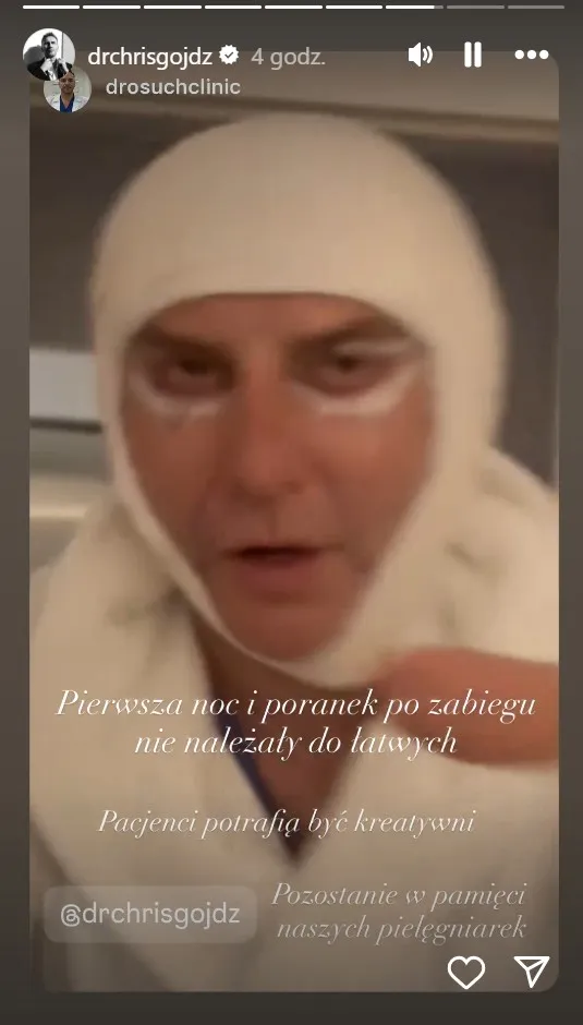 Krzysztof Gojdź przeszedł kosztowny zabieg. Cena zwala z nóg! Krzysztof Gojdź przeszedł kosztowny zabieg. Cena zwala z nóg!