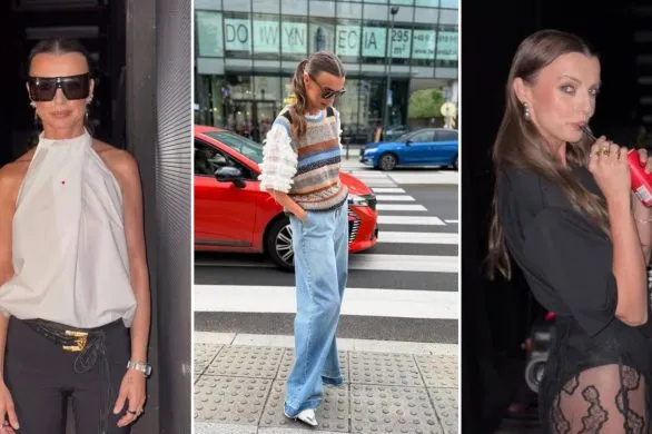 4 modne stylizacje Kasi Sokołowskiej. Tak wyglądała na planie „Top Model”
